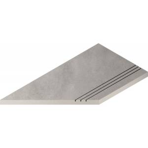 Бордюр Italon Миллениум X2 620090000749 Бортик Сильвер Левый Грип 30x60