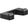 Крючок Ravak 10° X07P554 двойной, черный