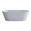 Ванна из искусственного камня Timo Solid ELISSA1580 белая, 158x74x58 фото 2