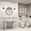 Декор Gracia Ceramica Saphie white decor 01 30x90 фото 2