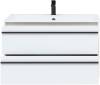 Мебель для ванной Aquanet Lino 90 белый матовый фото 5