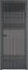Межкомнатная дверь Profil Doors 4 AX цвет профиля Серая ночь, стекло безопасное 6 мм тонированное 600x2000