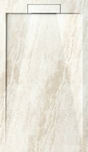 Поддон для душа Esbano Luxe ESP-LM128DR мрамор бежевый, 80x120