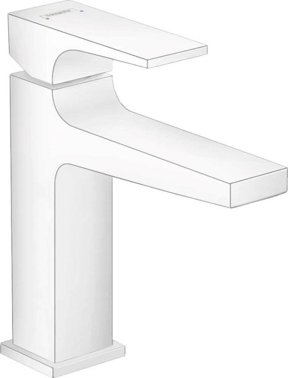 Смеситель для раковины Hansgrohe Metropol 32507700 с донным клапаном Push-Open
