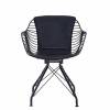 Кресло Stool Group Thomas TMS-18A-P18 BL/BL с черной подушкой фото 2