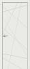 Межкомнатная дверь Bravo 146-0424 Граффити-5 Super White 200x90