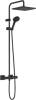 Душевая стойка Hansgrohe Vernis Shape 26429670 черный