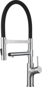 Смеситель для кухни Zorg Inox SZR-1010 с гибким изливом
