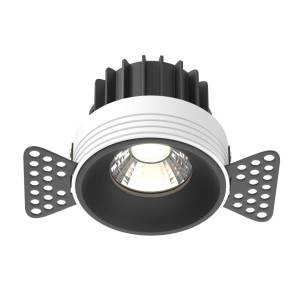 Встраиваемый светильник Technical Round DL058-12W4K-TRS-B