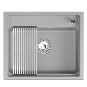 Мойка кухонная Granula Kitchen Space KS-6003i алюминиум