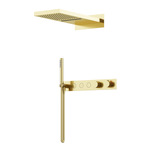 Душевая система Sancos Linn SC9023BG брашированное золото