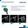 Душевой гарнитур Milardo Ideal Spa ILS3B70M16 черный матовый фото 7