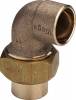 Уголок разъемный Viega под пайку 28 мм, из бронзы (артикул 146368)