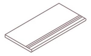 Ступень Italon Фоссил 610140000162 Грей 30x120