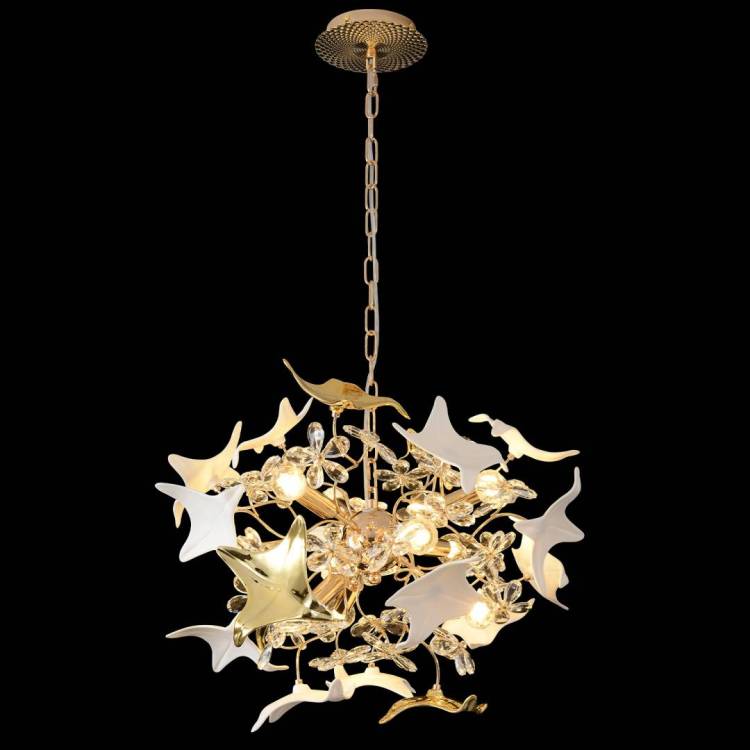 Люстра Crystal Lux Letisia SP9 Gold