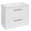 Тумба для комплекта ASB-Mebel 11851 Белмонти 65 Софт белый подвесная