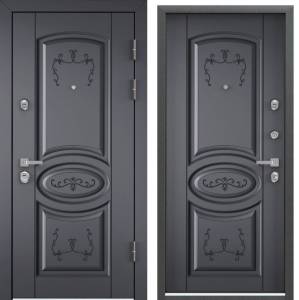 Входная стальная дверь Torex PROFESSOR-4+ 02 PP 23570 ПВХ Оскуро/ПВХ Оскуро 2000x880