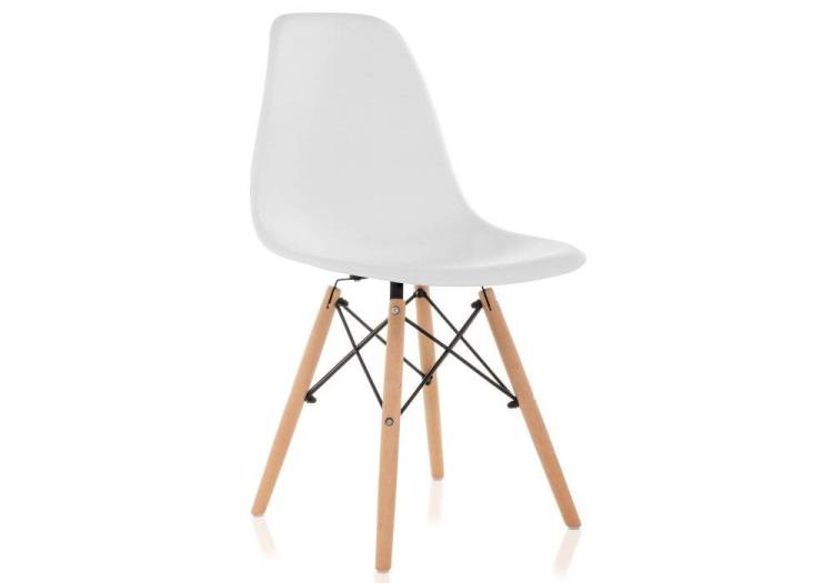 Стул Woodville Eames 11179 PC-015 белый