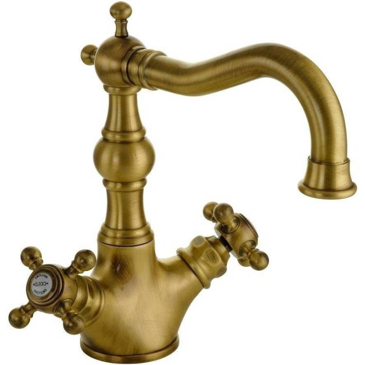 Смеситель для раковины Migliore Arcadia 18382 бронза