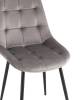 Стул Stool Group Флекс OS-2499-V seat HLR-22 DUAL X2 велюр светло-серый (набор 2 шт) фото 7