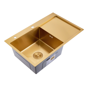 Мойка кухонная Splenka S705.7850.03 золотой сатин, 78x50