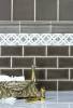 Вставка Adex Studio ADST4062 Taco Relieve Flor №2 Silver Sands 3x3 фото 20