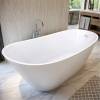 Акриловая ванна Cerutti Spa Viva CT10864 белая, 170x75 фото 3