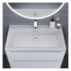 Раковина Uperwood Classic Quartz 291030006 белая матовая, жасмин, 80x45 фото 4