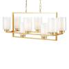 Подвесная люстра Lumina Deco Lino Ldp 1239-8 F.Gd фото 4