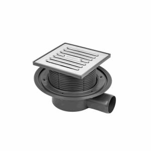 Душевой трап Bettoserb 14702509 с мультисифоном, хром глянец, 15x15