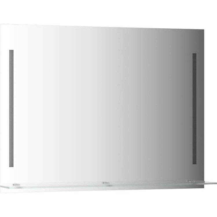 Зеркало Evoform Ledline-S BY 2166 100x75 см, с полкой
