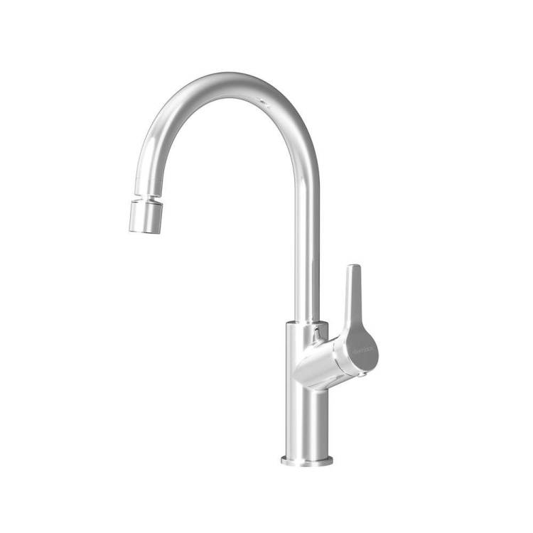 Смеситель для кухни Damixa Eclipse 310722000 с двухрежимным регулируемым аэратором, хром