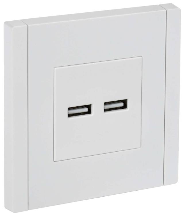 Розетка USB type A+A IEK Forte&Piano FP-U21-D31-K01 белый