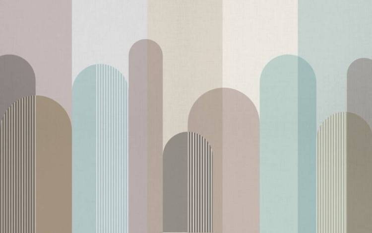 3D Фотообои Artegrafico «Геометрический минимализм» GE-009 песок