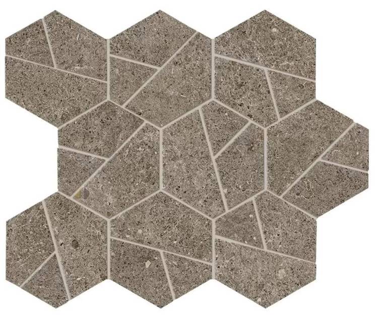Мозаика Atlas Concorde Boost Stone A7CX Taupe Mosaico Hex 25x28.5