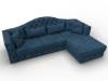 Диван угловой Лига Диванов Артис 128027 Синий фото 6