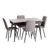 Стул Tetchair Asti Trend 24807 серый, черный, велюр фото 6