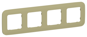Рамка 4-постовая IEK Flite FI-M42-31-20-K26 оливковый