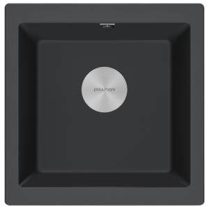 Мойка кухонная Paulmark Gera 50 PM104546-AN Антрацит, 45x46