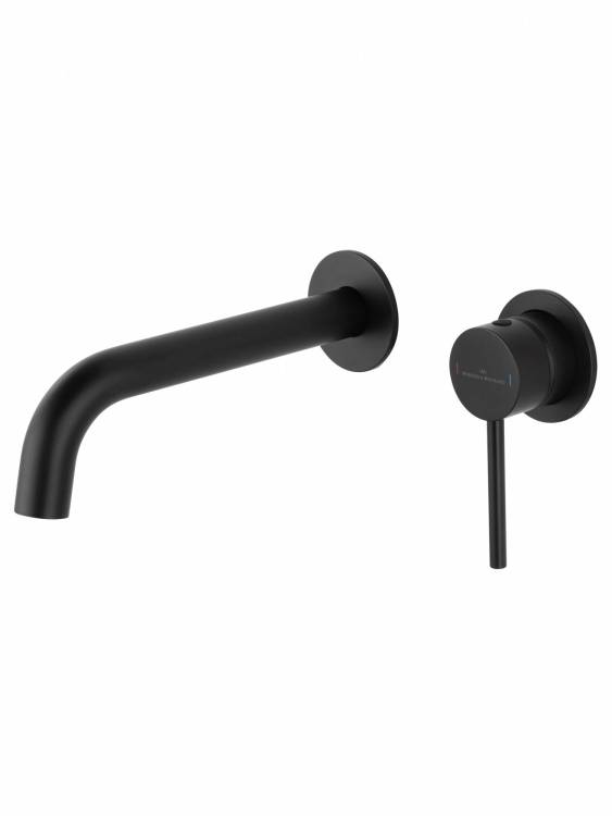 Смеситель для раковины Wonzon & Woghand WW-88869017-MB встраиваемый, черный матовый