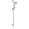 Душевой гарнитур Hansgrohe Croma 26594400 Select E, белый, хром