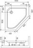 Поддон для душа RGW Style TR 90x90x21 фото 3