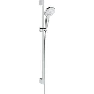 Душевой гарнитур Hansgrohe Croma 26594400 Select E, белый, хром