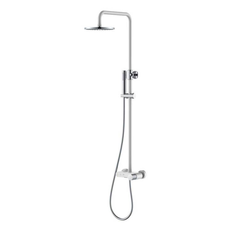 Душевая стойка Boheme Stick 128-WCR White Diamond Chrome