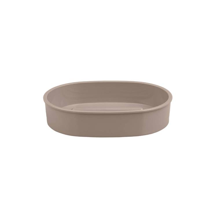 Мыльница Fixsen Round Beige FX-452-4 бежевая