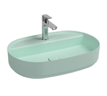 Раковина Isvea Infinity 60 10NF65060SV-2T мятно-зеленый матовый, 60x40