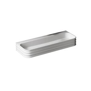 Раковина Abber Stein AS2651-0.8 80 см, белая матовая