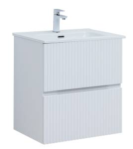 Тумба под раковину Aquanet Джейн 60 313284 белый матовый