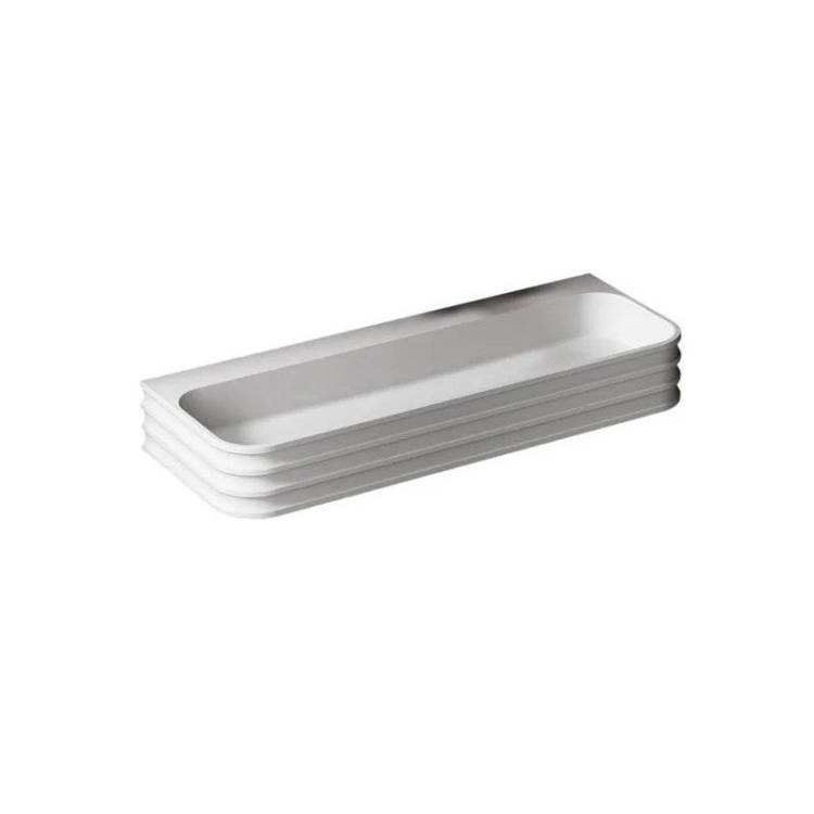 Раковина Abber Stein AS2651-0.8 80 см, белая матовая