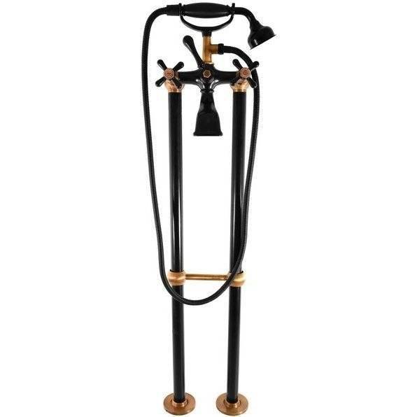 Смеситель для ванны Rav Slezak Morava Retro MK150.5/2CMATSM напольный